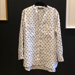 Zara 100% Linen shirt.